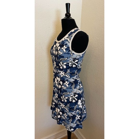 Chesley Vintage 90's/Y2K Hawaiian Print Sleeveless Cotton Dress - Sz L - Picture 3 of 15
